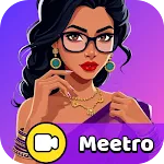 Meetro — Online Video Calls | Indus Appstore | App Icon