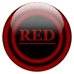 Red Glass Orb Icon Packapp icon