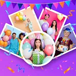 Birthday Collage Maker | Indus Appstore | App Icon