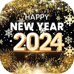 Happy New Year Stickers 2024 | Indus Appstore | App Icon