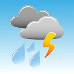 Thunderstorm- weather warningsapp icon