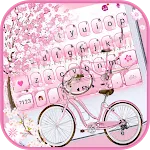 Sakura Bicycle Keyboard Theme | Indus Appstore | App Icon