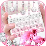 Glittering Pink Diamond Keyboa | Indus Appstore | App Icon