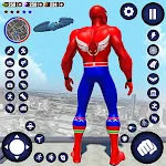 Flying Superhero Robot Gamesapp icon