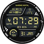 Marine Digital Watch Face | Indus Appstore | App Icon