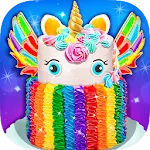 Rainbow Unicorn Cake | Indus Appstore | App Icon