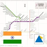 BANGALORE METRO TOURIST MAP | Indus Appstore | App Icon