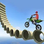 Impossible Mega Ramp Moto Bikeapp icon