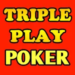 Triple Play Poker | Indus Appstore | App Icon