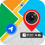 GPS Map Camera & Navigation | Indus Appstore | App Icon
