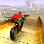 Super Hero Bike Mega Ramp | Indus Appstore | App Icon