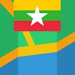 Yangon (Rangoon) Myanmar Map | Indus Appstore | App Icon