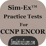 SimEx Practice Test CCNP ENCOR | Indus Appstore | App Icon