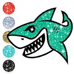 Baby Shark Glitter Coloring | Indus Appstore | App Icon