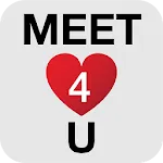 Meet4U - Chat, Love, Singles! | Indus Appstore | App Icon