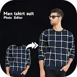 Man T-Shirt Suit Photo Editor | Indus Appstore | App Icon