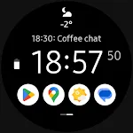 One (Icons) watch face | Indus Appstore | App Icon