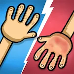 Red Hands – 2 Player Gamesapp icon