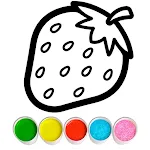 Fruits and Vegetables Coloring | Indus Appstore | App Icon