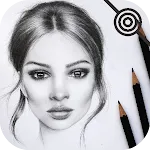 Realistic Face Draw Tutorials | Indus Appstore | App Icon