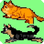 Cat and Dog Run on Screen | Indus Appstore | App Icon