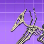 Pterosaur Dino Fossils Robot | Indus Appstore | App Icon