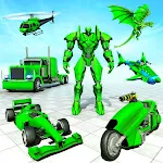 Flying Formula Car Robot Game | Indus Appstore | App Icon