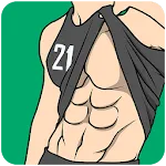 Abs workout: 21 Day Challenge | Indus Appstore | App Icon