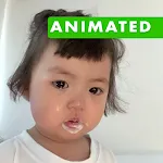 Animated Cute JinMiran Sticker | Indus Appstore | App Icon