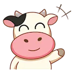 Cow WAStickerApps | Indus Appstore | App Icon