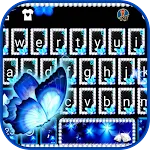 Neon Diamond Butterfly Keyboar | Indus Appstore | App Icon