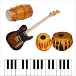 Tabla Drums Dhol Piano Guitarapp icon