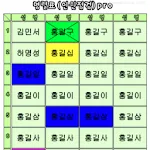 인원점검명렬표2018 - 선생님,여행가이드,직원명렬표 | Indus Appstore | App Icon