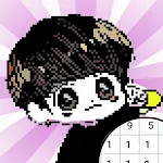 KPOP Army Pixel Art | Indus Appstore | App Icon