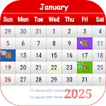 Saudi Arabia Calendar 2025 | Indus Appstore | App Icon