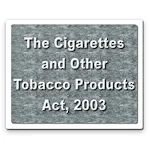 COTPA 2003 : Cigarette & Otherapp icon