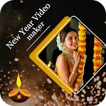 New Year Video Maker with Song | Indus Appstore | App Icon