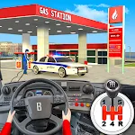 Gas Station Police Car Parking | Indus Appstore | App Icon