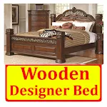 Wooden Designer Bed | Indus Appstore | App Icon