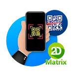 2D Matrix - QR Code | Barcode | Indus Appstore | App Icon