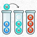 Ball sort puzzle - number sort | Indus Appstore | App Icon