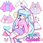 Moon's Closet dress up game | Indus Appstore | App Icon