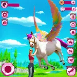 My Flying Unicorn Horse Game | Indus Appstore | App Icon
