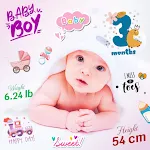 Baby Month Photo Frame Collage | Indus Appstore | App Icon
