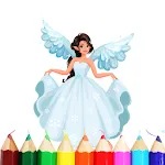 Angel and Fairy Coloring Book | Indus Appstore | App Icon