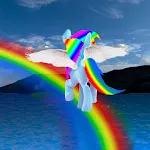 Pony on the rainbow | Indus Appstore | App Icon