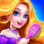 Long Hair Princess Salon Gamesapp icon