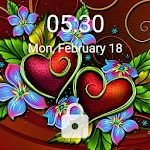 Love Heart Lock Screenapp icon