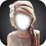 Teen Girl Kid Hairstyle Frame | Indus Appstore | App Icon