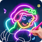 Learn To Draw Glow Princess | Indus Appstore | App Icon